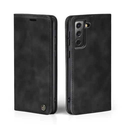 Handy Hülle für Samsung Galaxy S24+ Klapp Magnet Smartphone Cover Case Schwarz