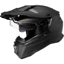 ONeal D-SRS Solid Endurohelm - Matt-Schwarz - XS - Motorradhelm mit verbesserter Sicherheit durch segmentierte EPS-Konstruktion, optimierter Luftzirkulation und Bluetooth-Vorbereitung für ein komfortables Fahrerlebnis.