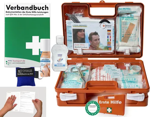 Erste-Hilfe-Koffer Orange von WM-Teamsport