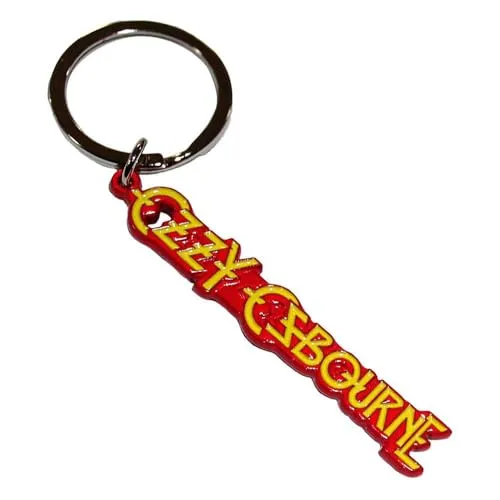 Rock Off officially licensed products Ozzy Osbourne Logo Schlüsselring Keychain One Size
