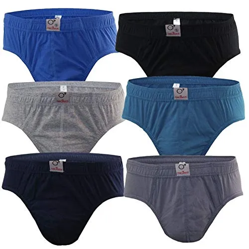 BestSale247 6 Stück Herren Slips Unterhosen Slip Unterwäsche (6 Stück Art. 580, 8 = XL)