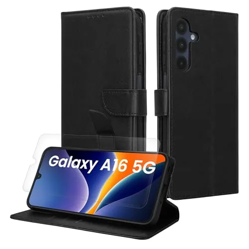 kwmobile Kunstleder Handyhülle kompatibel mit Samsung Galaxy A16 5G Hülle