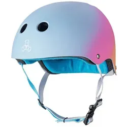 Triple 8 Skatehelm The Certified Sweatsaver, für Kinder und Erwachsene bunt L/XL (57-60cm)