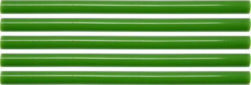 WKŁADY KLEJOWE 11,2X200MM 5SZT ZIELONE YATO 5906083023774