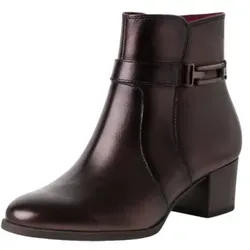 Tamaris Damen Elegante Stiefelette 1-25375-43 Braun, Größe: 38 EU - Wanderschuhe mit super weicher Decksohle für optimalen Tragekomfort und praktischem Innenreißverschluss – ideal für stilvolle Outdoor-Abenteuer.