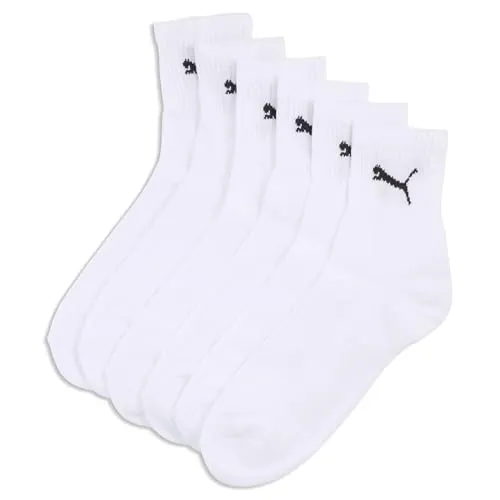 PUMA Herren Short Socken, Weiß, M EU