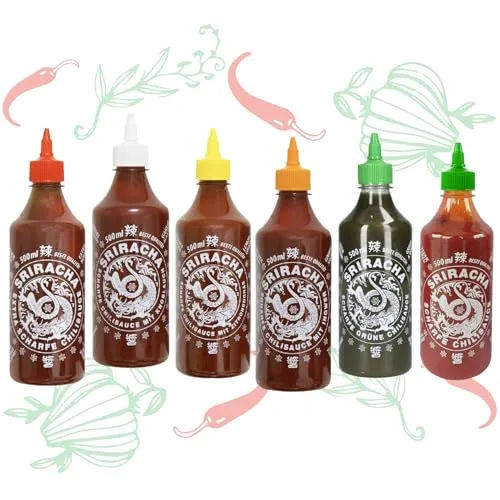 A-One Sriracha Sauce 6er Set x 500ml