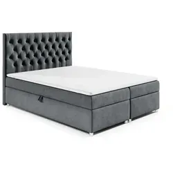 Best For Home Boxbett Trinity K-14, Graphit, 140x200 cm von Best For Home