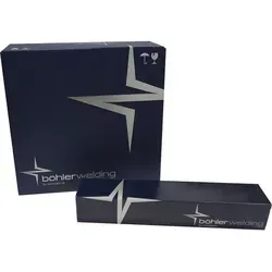 BÖHLER Schweißelektrode Fox-OHV - 3,2 mm - Schweißzubehör für vielseitige Anwendungen im Stahl- und Schiffbau. Die Rutil-Stabelektrode bietet hervorragende Verschweißbarkeit in allen Positionen und ist ideal für Kleintransformatoren.