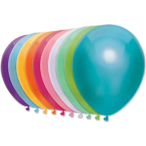 Haza Witbaard Neonballons, 10 Stück (10x) (21206762)