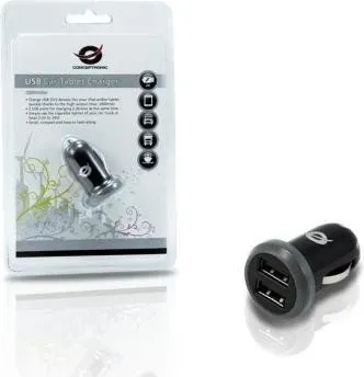 Ladeger?t Conceptronic USB Tablet Charger 2A CUSBCAR2A