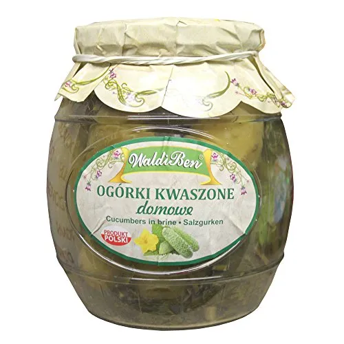 Waldiben Faßsalzgurken, eingelegt