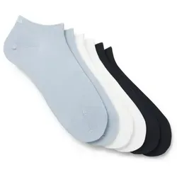 HUGO Herren 6P AS UNI CC Sechser-Pack Sneakers-Socken 961 - Herrensocken im praktischen 6er-Pack, aus hochwertiger Baumwolle für optimalen Tragekomfort und perfekte Passform, ideal für den Alltag.