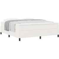 vidaXL Bettgestell Creme 180 x 200 cm Cordstoff von vidaXL