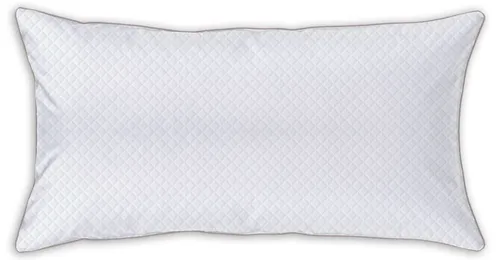 Curt Bauer Kissenhülle Mako-Brokat-Damast Arezzo weiß 70 cm x 90 cm, (1 Stück), Kissenbezug für Dekokissen Zierkissen Kissenhülle