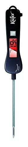 Käfer Thermometer Schwarz – Kochthermometer mit Sprachausgabe
