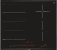 Bosch PXE675DC1E Induktionskochfeld, autark - Kochfelder - Hochwertiges Induktionskochfeld mit Touch-Bedienung und automatischer Topferkennung für schnelles und präzises Kochen.