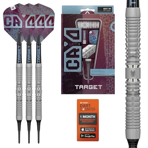 Target Darts Cryo Soft Tip Dart Set – 90% Wolfram, 19G