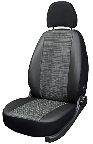 ERJOT Bus Prime nur FAHRERSITZ Maßgefertigte Sitzbezüge kompatibel mit Mercedes Sprinter I Autositzbezüge