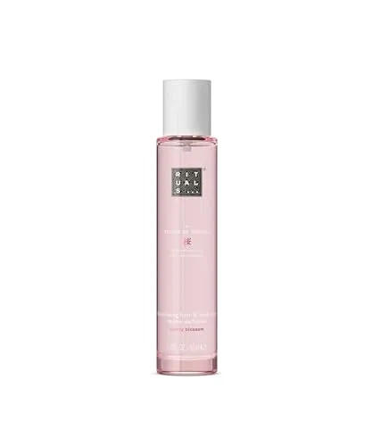 RITUALS Haar- und Körperspray The Ritual of Sakura – 50 ml - Erleben Sie den bezaubernden Duft von Kirschblüten und Reismilch mit unserem Haar- und Körperspray. Ideal für eine erfrischende Anwendung auf Haut und Haar, ohne Flecken zu hinterlassen. Perfekt für Ihre tägliche Pflegeroutine.
