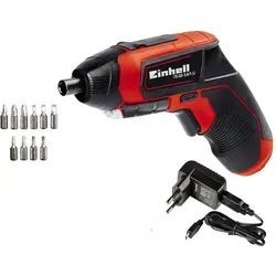 Einhell Akku-Schrauber TE-SD 3,6/1 Li - Akkuschrauber mit 3,6V Li-Ion Akku, LED-Beleuchtung und 10-teiligem Bit-Set für schnellen Bitwechsel. Ergonomisches Design und Micro-USB-Lader sorgen für höchsten Komfort und Einsatzbereitschaft.