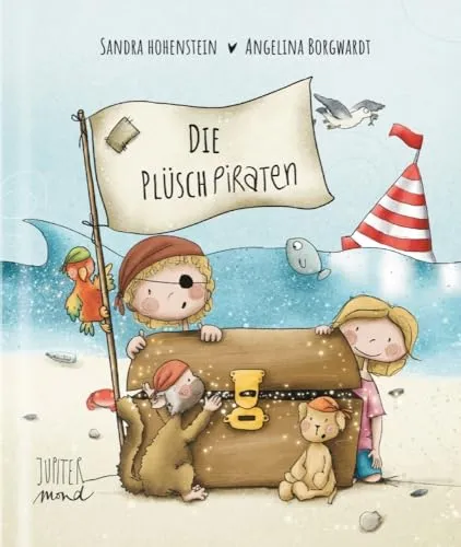 Die Plüschpiraten: Bilderbuch - Reime für Leseanfänger, spannendes Piratenabenteuer fördert die Fantasie und Leselust bei Kindern