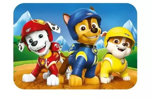 Trefl 20265 Holzpuzzle - Paw Patrol, 24 Teile mit gerundeten Kanten, fördert Kreativität und Konzentration für Kinder ab 3 Jahren
