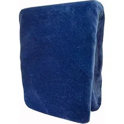One Home Spannbettlaken Winter Cashmere Touch, Fleece, Gummizug: rundum, (1 Stück), flauschig warmes Teddy Plüsch blau 140-160 cm x 200 cm