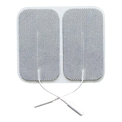 Stück selbstklebende Elektroden von der Marke ZEN-QI, 50x90 mm. Wiederverwendbar. Für TENS TIMS EMS Reizstrom-Geräte mit 2 mm-Stecker-Anschluss. 20