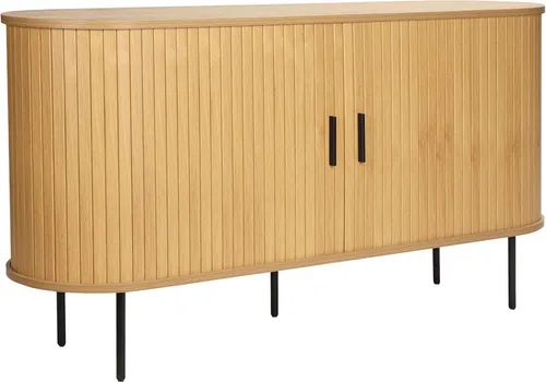 Möbilia Sideboard mit 2 Schiebetüren