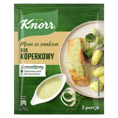 Knorr sos koperkowy 31g Unilever Sp. z o.o. 8711200401581