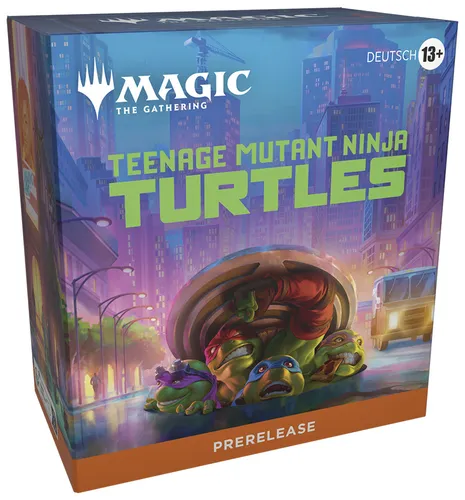 Magic the Gathering: Teenage Mutant Ninja Turtles - Prerelease Pack (DE) TCG - Entdecken Sie das Prerelease Pack für Magic: The Gathering mit einzigartigen Karten aus der Teenage Mutant Ninja Turtles Edition. Ideal für Sammler und Spieler!
