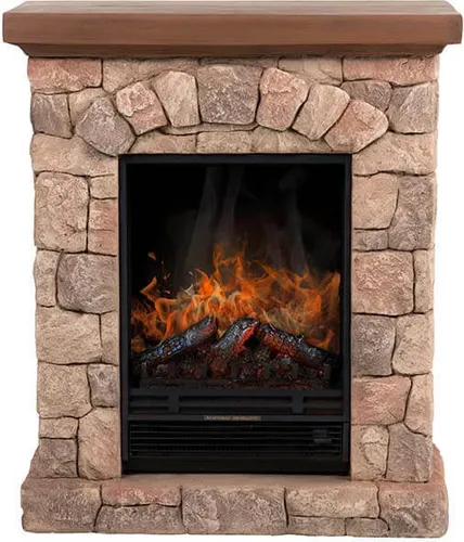 Home Deluxe Elektrokamin Calor - Dekokamin für ein behagliches Ambiente, aus pflegeleichtem Kunststein - ideal für Ihre Wohlfühloase!