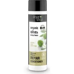 Organic Shop Revitalisierende Haarspülung Olive & Orangeblüte 280ml - Hochwertige Haarspülung mit Oliven- und Orangeblütenextrakten, revitalisiert und pflegt das Haar für einen natürlichen Glanz.