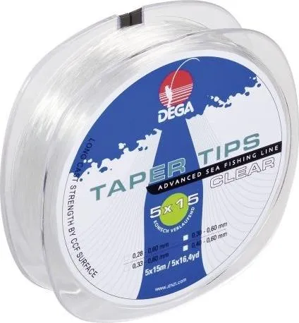 Dega Taper Tips 0,28mm-0,60mm Schlagschnur