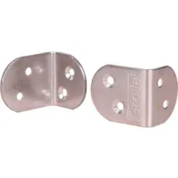 Produktbild Befestigungswinkel für Fertigzaun (8er Winkel-Set inkl. Schrauben)