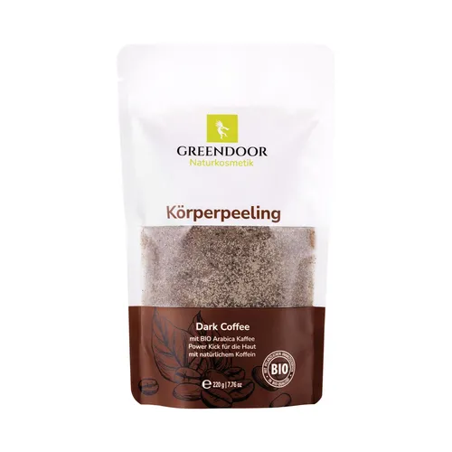 GREENDOOR Körperpeeling Dark Coffee
