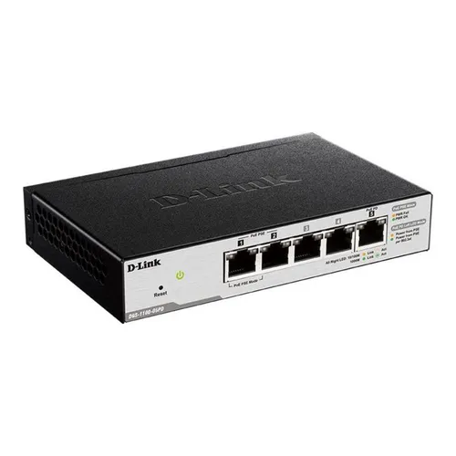 Produktbild D-Link DGS-1100-05PD 5-Port Gigabit PoE Smart Managed Switch