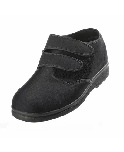 Produktbild Promed Verbandschuhe Unisex Polyeth.-Velour 2 LXL Schwarz Größe 36