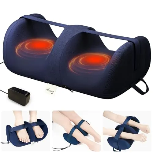 TISSCARE 4-in-1 Shiatsu Fußmassagegerät mit Wärme & Fernbedienung