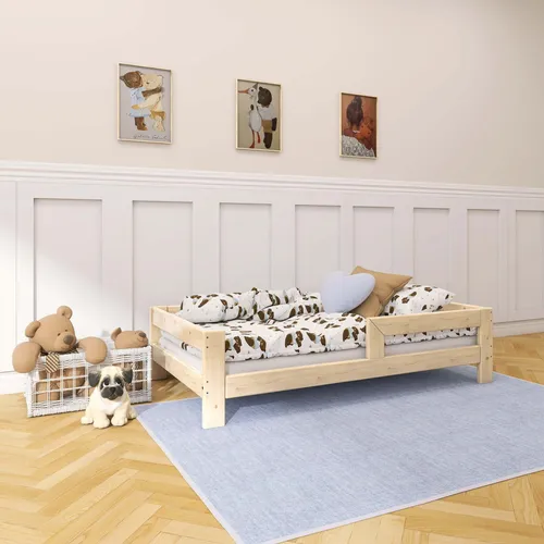 NeedSleep Kinderbett mit Rausfallschutz 90x190 cm