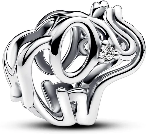 Pandora Offen gearbeitetes Elefanten Charm 793345C01 Anhänger