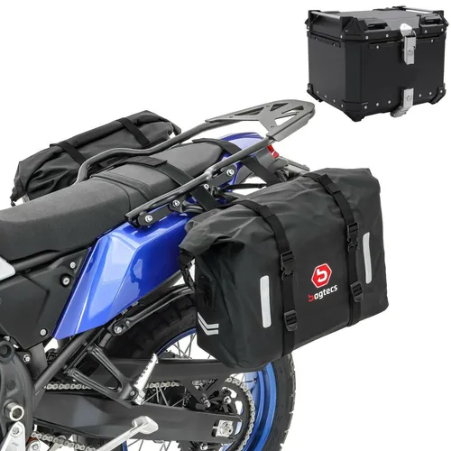 Set Satteltaschen WP8 für KTM 690 Enduro / R + Topcase XB45 45L