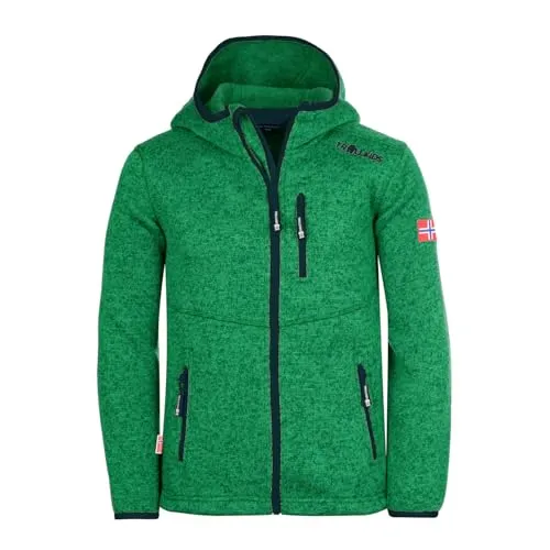 Trollkids Kids Jondalen Jacket XT 176, Pepper Green