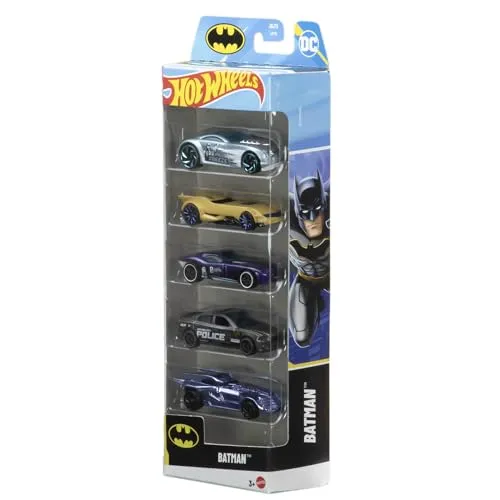 Hot Wheels Batman Spielzeugautos im 5er-Pack von Hot Wheels