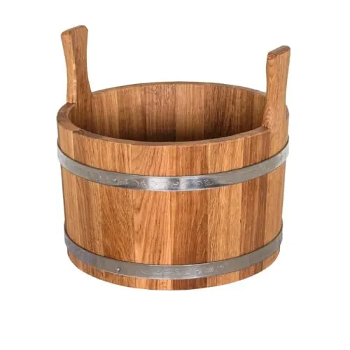 Bonpos Aufgusskübel 10L in braun von Waldmeister