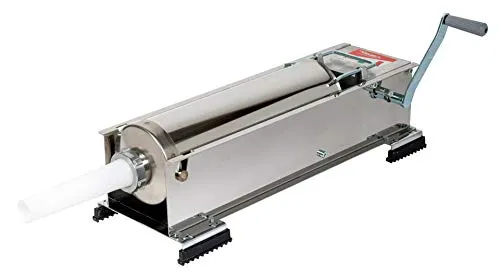 Reber Wurstabfüller aus Edelstahl, 6,8 l - Fleischwölfe - Robuster Wurstabfüller aus Edelstahl mit 6,8 l Volumen, ideal für die Herstellung von hausgemachten Würsten.