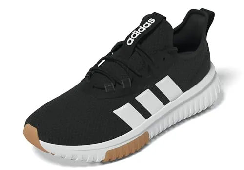 adidas Herren KAPTIR 4.0 Schuhe, core Black/FTWR White/Carbon, 46 2/3 EU - Sportliche Herren Sneaker mit regulärer Passform, Textil- und Lederoberfläche sowie bequemer Cloudfoam-Zwischensohle für optimalen Tragekomfort.