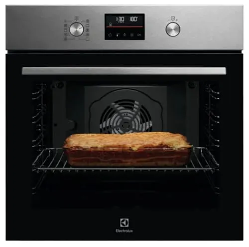 LOF4P46TX Einbau-Backofen Umluft Multifunktionsbackofen 72 Liter