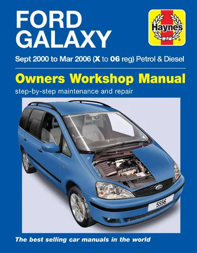 Ford Galaxy (2000-2006) Repair Manual Haynes Reparaturanleitung